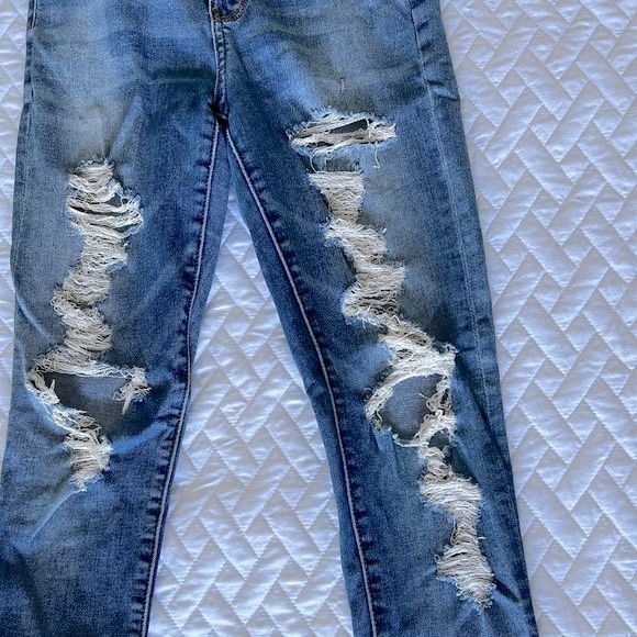 American Eagle Next Level Stretch Super Hi Rise Jegging Size 4 - Picture 5 of 11